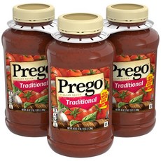 Prego 프레고 전통이탈리안 소스 1.28kg x3병, 1개