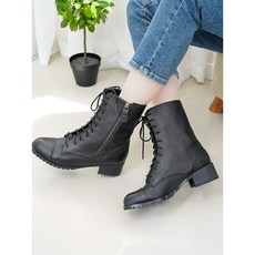 레이스업워커소가죽