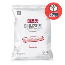 엄지 메밀전병(매운맛) 1.2kg x 2팩, 2개