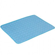 미라클하우스 메쉬 반려동물 쿨매트 냉감 패드 침대 통기성 블루2XL 419559, 1개