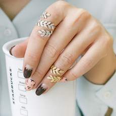 미니흑진주반지