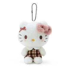 별의 커비 마버로아 에피린 메타나이트 와도루디 대형 애착 인형 키링 굿즈 산리오 시리즈 봉제 장난감 마이 멜로디 쿠로미 귀여운 헬로 키티 시나모롤 포차코 펜던트 폼폼푸린 선물, [18] Mocha Plaid, 1개