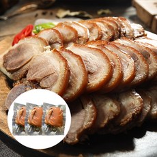 제주흑돼지 통순살 족발 300g * 3봉, 3개