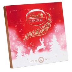 Lindt 린트 린더 홀 밀크 미니 테이블 어드벤트 캘린더 4세트