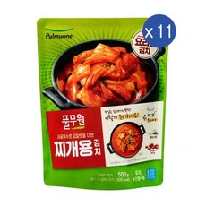 풀무원 찌개용 요리김치, 11개, 500g