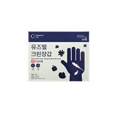 유즈웰 크린장갑 (200매) 3개