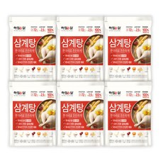 하림이닭 한마리 삼계탕 800g 6봉, 6개