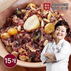 빅마마 이혜정의 꽉찬 수제 영양밥 15팩 (120g x 15개), 120g, 15개