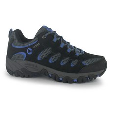 머렐 여성 릿지 로우 GTX 블랙/페리윙크(Merrell Ridge Low GTX Black/Periwink)