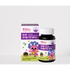 KINU 핑크퐁 츄어블 아연 플러스, 90정, 1개