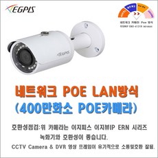 POE 네트워크 녹화기(이지피스 이지뷰IP ERN-0421HS-P+1TB HDD)외 추가상품, 이지뷰 IP ENO-4131R - ern-0421hs-p