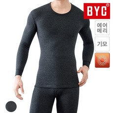 BYC(인터켓) BYC 베이직 에어메리 극세사 융 기모 보온내의 세트_3113