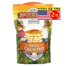 Birch Benders 베이킹용 팬케이크 와플 믹스 팔레오 340g 1개, 2개
