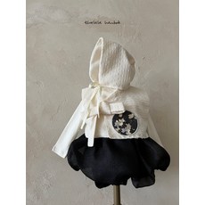 더랄라 코코한복슈트여아보넷SET(~12개월) 베베 여아 한복 슈트