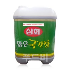 삼화 맑은 국간장 13L / 무배, 1개