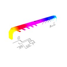 존스보 JONSBO NC-1 RGB 메모리 방열판 (화이트)