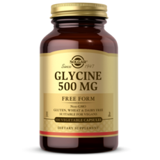 솔가 글리신 500mg 100캡슐 글라이신 Glycine, 100정, 1개