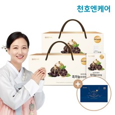 [천호엔케어]천근만근할 땐 흑마늘 진액 프리미엄 80mL 30개입, 2.4L, 2개