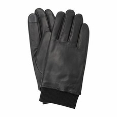 에피그램 염소가죽 터치 장갑_ENHAX24301BKX, XXX, 블랙