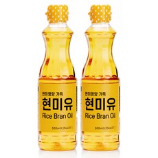 현미영양 가득 현미유 500ml [2병 무료배송], 2병
