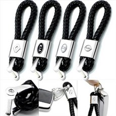 1PCS 3D 자동차 키 체인 손으로 짠 말굽 버클 링 마즈다 3 5 6 323 626 RX8 7 MX3 2 MX5 CX5, 1개, [0008] [for Mitsubishi]