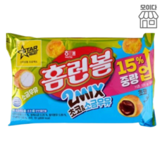 홈런볼 초코&소금우유 2mix 대용량 (초콜릿 증정), 5개, 151g