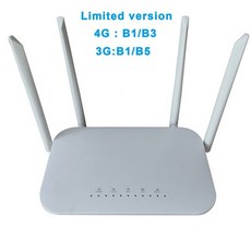 LC117 LTE 라우터 라우터 SIM 카드 모뎀 모뎀 핫스팟 32 와이파이 사용자 RJ45 X4 무선 4G 라우터 4G CPE, 제한된 B1B3 버전