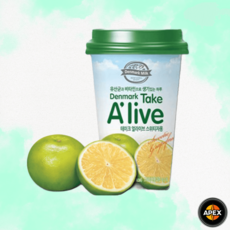 맛있는 덴마크 테이크 Alive 자몽맛 250ml 24개 피시방 카페 편의점 자취생 건강음료 상큼한 비타민함유, 덴마크 자몽맛