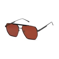 SOJOS 복고풍 넉넉한사이즈 스퀘어 Polarized 선글라스 for 여성 Matte 블랙/Red 브랜드 추천 명품 NA 2485703 387090660342