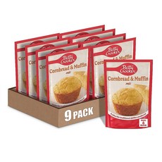 Betty Crocker 콘브레드 및 머핀 베이킹 믹스 (9팩)