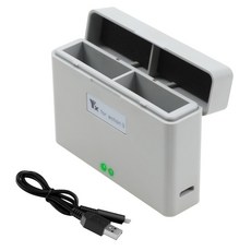 DJI 액션 4 용 충전 허브 배터리 충전기 Osmo 액션 3 용 고속 충전 케이스 카메라 액세서리, 1) charging case