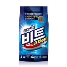 비트 EX Clean 세탁세제 리필 4KG, 1개