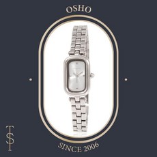 OST 오에스티 당일배송 [호텔오스트] 라운드 스퀘어 실버 메탈시계 OTW121808TSS