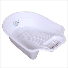 헬로키티 카카오 스칸디나 라인 미키미니 캐릭터 목욕용품 세숫대야 모음_세면대야 캐릭터대야 바가지 자루바가지 다용도대야, 28_스칸디나빨래판겸용대야(피쉬)
