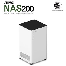 ipTIME 아이피타임 NAS200 8TB (4TB x 2개)정품, ipTIME NAS200 8TB (4TB x 2개)