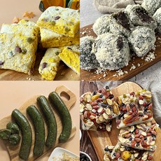 [36년장인떡] 인기떡 8종 쑥앙금찰떡 영양찰떡 단호박카스테라 인절미 콩설기 땅콩흑미찰떡