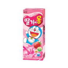 남양 멸균우유 180ml 24개 무배/딸기에몽 12+초코에몽 12