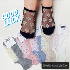 꽃무늬발목양말