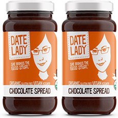 Chocolate Spread NO HFCS ORGANIC VEGAN GLUTEN-FREE KOSHER | For Fruit Ice Cream Toast (2-pack, 1