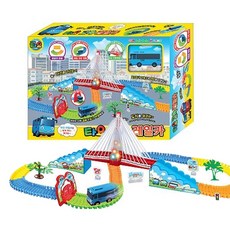 꼬마버스 타요 고속 레일카 자동차 레일 세트 재미있는 미니카 놀이 어린이날 조카 장난감 선물 감각발달, 단품
