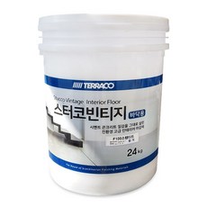 테라코 스타코 빈티지 바닥용 25kg, F300옐로우, 1개