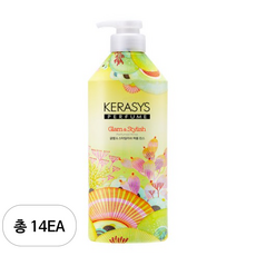 케라시스 퍼퓸 린스 글램 스타일리쉬, 980ml, 14개