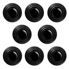 쇼바마운트 쇽업 에어 마운트 로우암 승차감개선 튜닝 4/8Pcs 자동차 도어 충격 흡수기 가스켓 스티커 트렁크 방음 패드 유니버설 Shockproof 두꺼운 438EA 8 호환, 8개