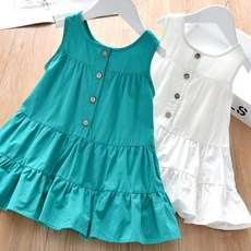 아기린넨원피스