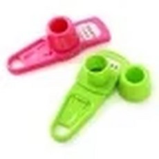 마늘 연마 갈이 갈기 프레스 주방 매쉬 수동 매싱 그린 가제트, 1개, 4.Green-Pink-2pcs
