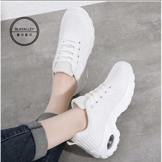 블라벨리 재즈화 라인댄스화 방송댄스화 줌바댄스화 슈즈 스포츠화 경량 사계절 운동화ZH706, 250, 화이트(더블메쉬)