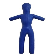 어린이 레슬링 주짓수 훈련용 더미 인형 유도인형 주짓수더미 사람모양, 120cm 블루 내마모성 PU 커버 만