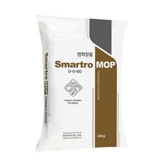 Smartro MOP 염화가리 20kg 고농도 수용성 염화칼륨, 1개