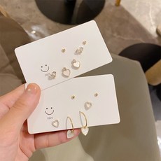 골든듀하트귀걸이