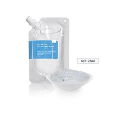 립글로스 투명 립 글로스 베이스 젤 DIY 보습 립스틱 소재 수제 도매 글레이즈 메이크업 25 ml 50 100ml, [02] 25ml-moist, 1개